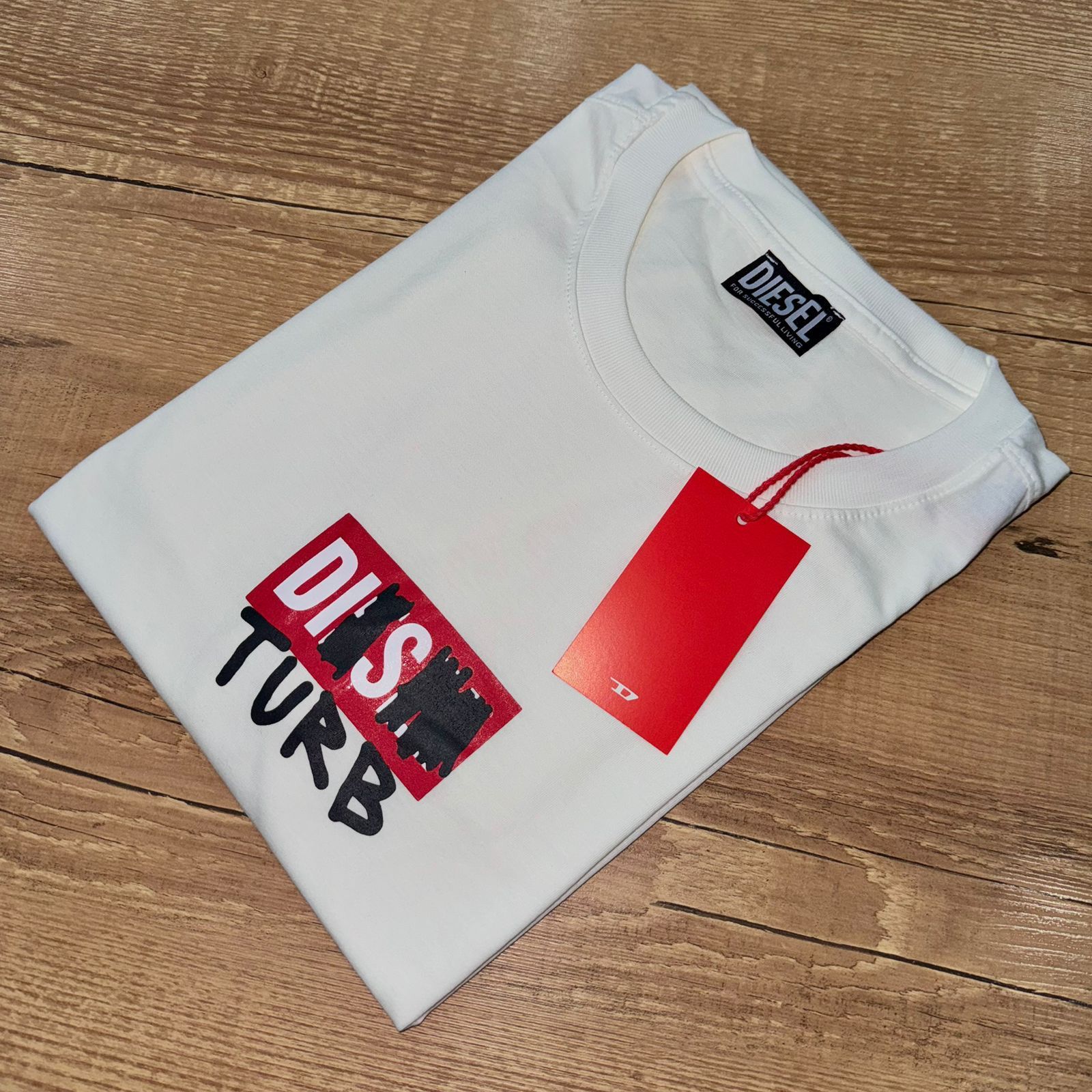 Camiseta Disel Branca M